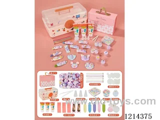 DIY Jewelry Set (Purple) 69PCS (incl. organizer)