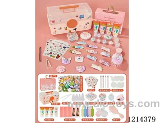 DIY Jewelry Set (Mixed Color) 89PCS (Include Storage Box)