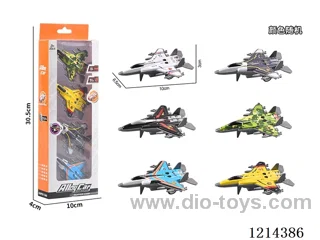 Pull Back Alloy Small Fighter 4PCS