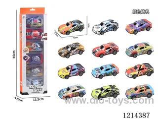 Pull back alloy racing car 6PCS