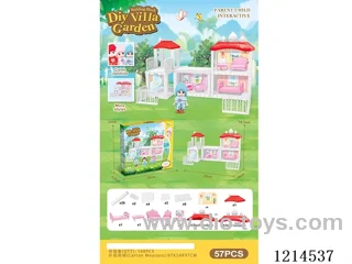 DIY villa set57PCS