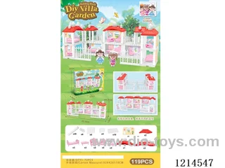 DIY villa set119PCS