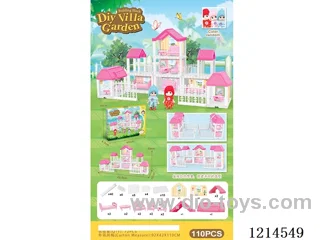 DIY villa set110PCS