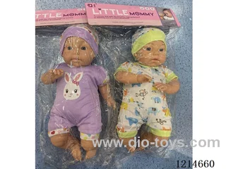 14 inch Cotton Body Doll Eco-friendly (2 Mixed)