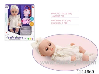 12 inch Blinking Doll (Eco-friendly)