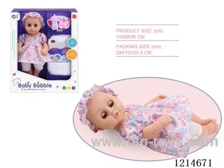 12 inch Blinking Doll (Eco-friendly)