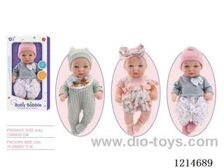 10 inch doll (3 mixed) (Eco-friendly)