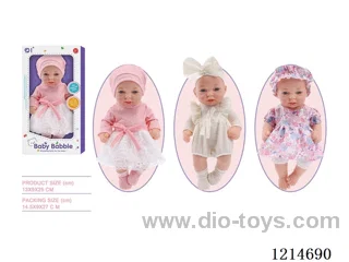 10 inch doll (3 mixed) (Eco-friendly)