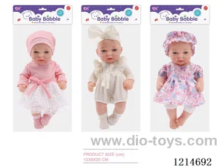 10 inch doll (3 mixed) (Eco-friendly)