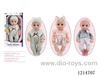 12 inch Winking Cradle Doll (3 Mixed) (Eco-friendly)