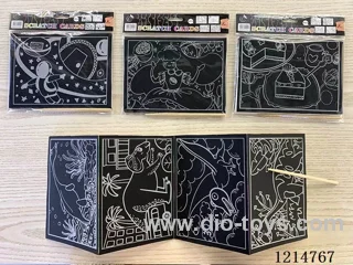 4 Scratch Cards(4PCS+1 Pen)