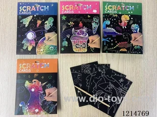 Small Envelope Scratch(4PCS+1 Pen)