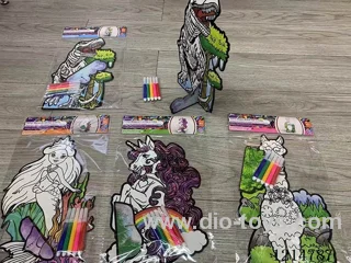 Flocking Painting(1 piece + 5 strokes)