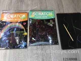 Large-Scratch Art (Black)(8+2)