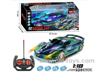 4ch rc car with light not included battery