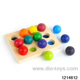 Intelligent color sorting balls