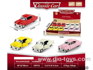 1:32 alloy pull back car