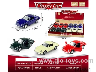 1:32 alloy pull back car