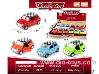 1:32 alloy pull back car