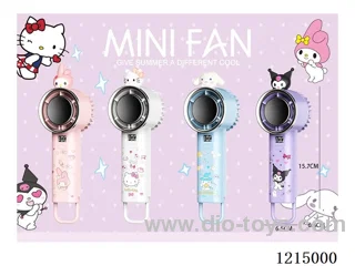 Sanrio Ring Buckle Digital Display Fan