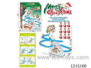 Santa Climbing Stairs(9PCS)