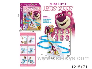 Strawberry Bear Climbing Stairs(6PCS)
