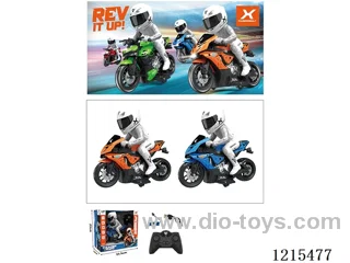 2.4G rc motorcycle included battery