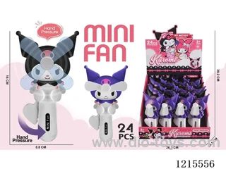 Hand-pressure fan 2-color mix (24PCS)
