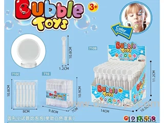 5ML Small Test Tube Bubble Wand 48PCS
