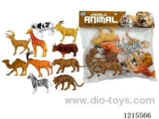 10PCS 5-inch animal