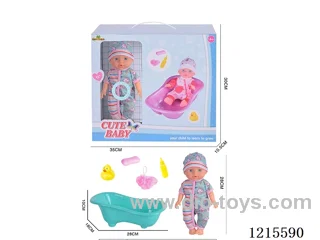 12inch doll with 6IC