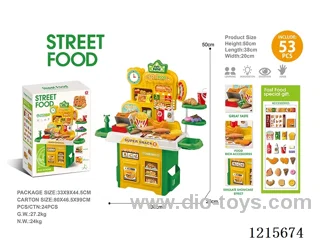 38PCS Fast food table non-functional
