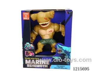 Hard plastic animal - small hammerhead shark
