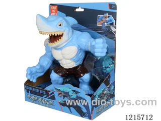 Soft vinyl animal - shark