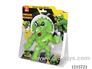 Soft plastic animal-Small Triceratops