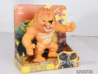 Soft vinyl animal - small lion