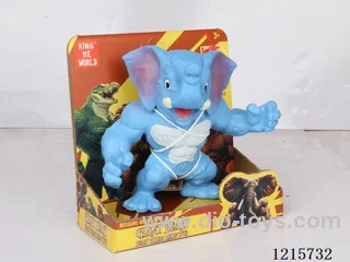 Soft vinyl animal - small elephant