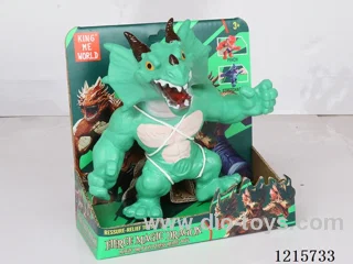 Soft vinyl animal - small single head dragon