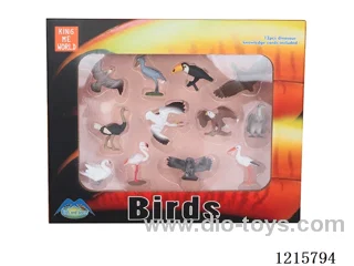 4 inch Birds Set