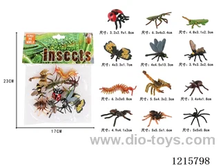 4 inch Insects PVC Pouch