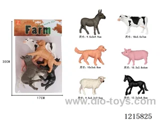 6 inch Medium Farm Animals