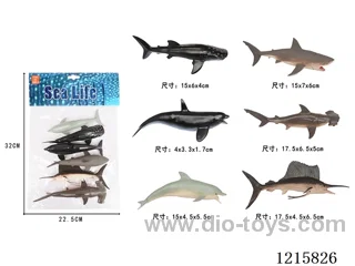 6 inch Medium Sea Animal