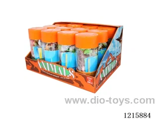 PVC barrel animal 12PCS