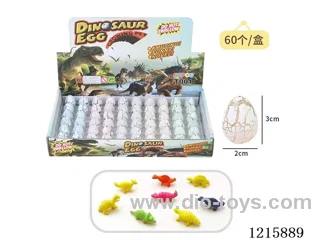 60PCS Expanded Dinosaur Eggs