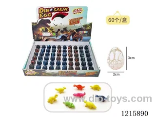 60PCS Expanded Dinosaur Eggs