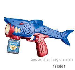 Mechanical Shark Bubble Gun (with 1 bottle of 90ML Bubble Water)