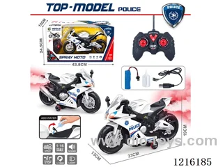 1:16 2ch rc motorcycle W L/M/spray included battery