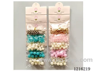 DIY Jewelry Set (6mm gold/silver beads + 8mm beads + 10/12mm plum beads + wire)