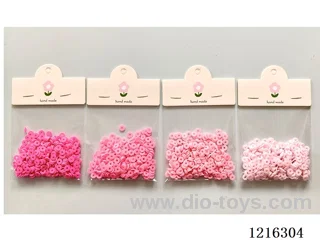DIY Jewelry Set (DIY Soft Pottery Chip Beads - 4 Mixes)