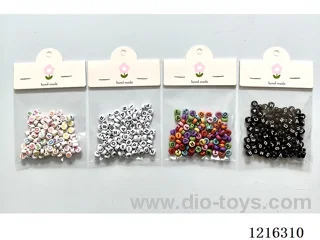 DIY Jewelry Set (Alphabet Beads - 4 Mixes)
